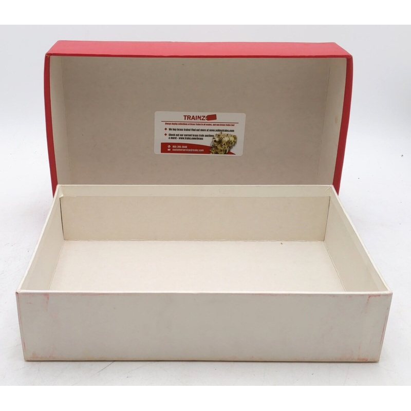 Westside Model Co. HO Scale BRASS Steam Engine -BOX ONLY VG/Box