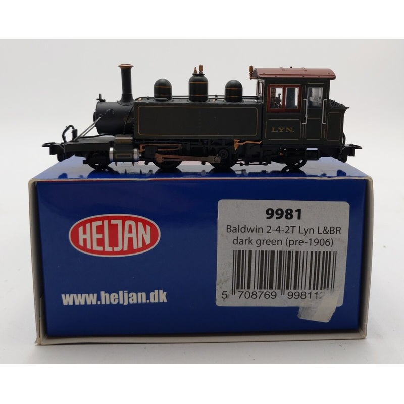Heljan 9981 OO Scale L&BR Baldwin 2-4-2T Steam Locomotive LN/Box