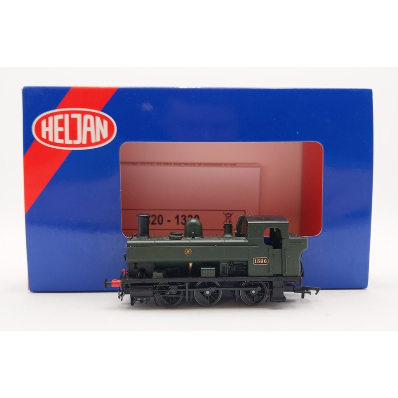 Heljan OO Scale GWR Class 1320 0-6-0 Steam Locomotive #1366 LN/Box