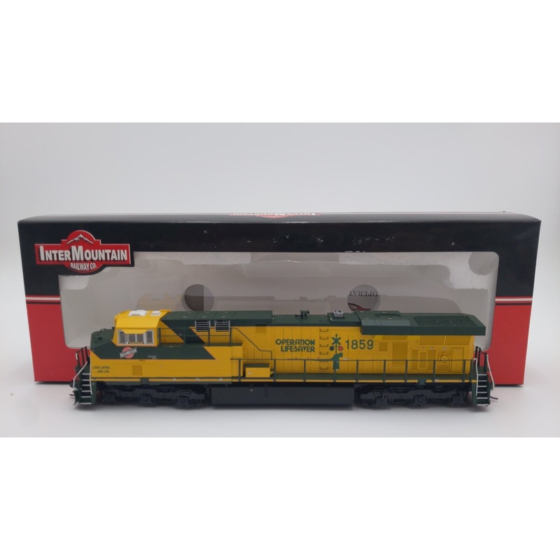 InterMountain 49757-01 HO Scale ES44AC Diesel Locomotive #1859 W/DCC EX/Box