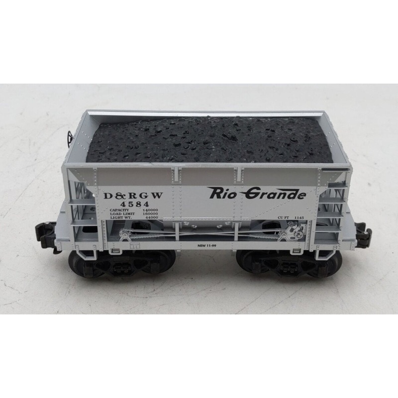 K-Line K671-1492 Rio Grande Classic Ore Car (Black Coal Load) LN