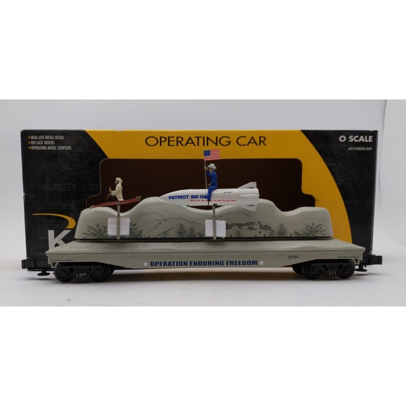 K-Line K707-8012 O Gauge OEF Get Osama Operating Car #10701 EX/Box