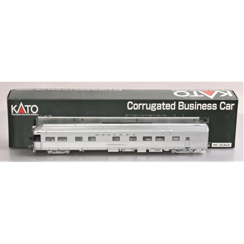 Kato 35-6005 HO Scale Santa Fe Topeka Corrugated Business Car LN/Box