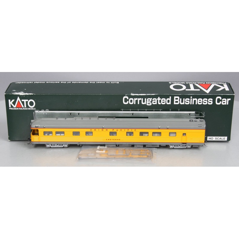 Kato 35-6007 HO Scale Union Pacific Cheyenne Corrugated Business Car LN/Box