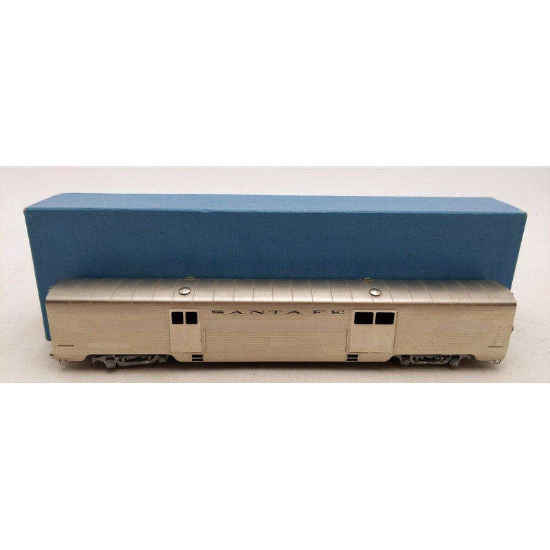 Lambert HO BRASS Plated Baggage Car -F/P EX/Box