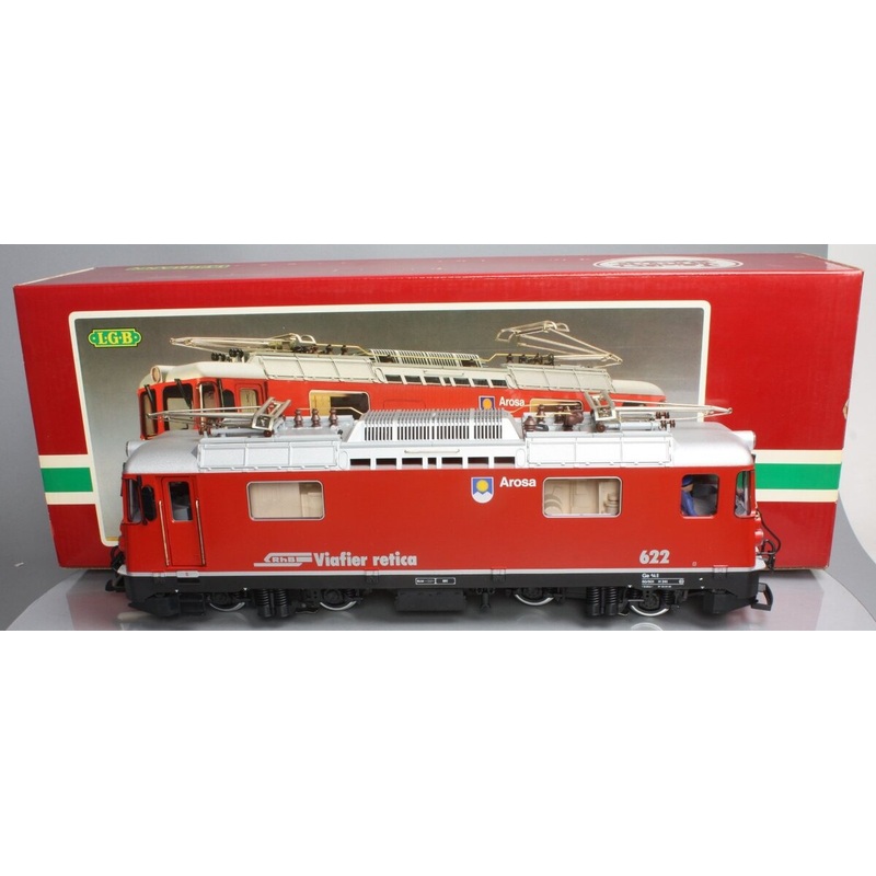 LGB 2043 G Scale Rhatische Bahn Electric Locomotive #622 EX/Box