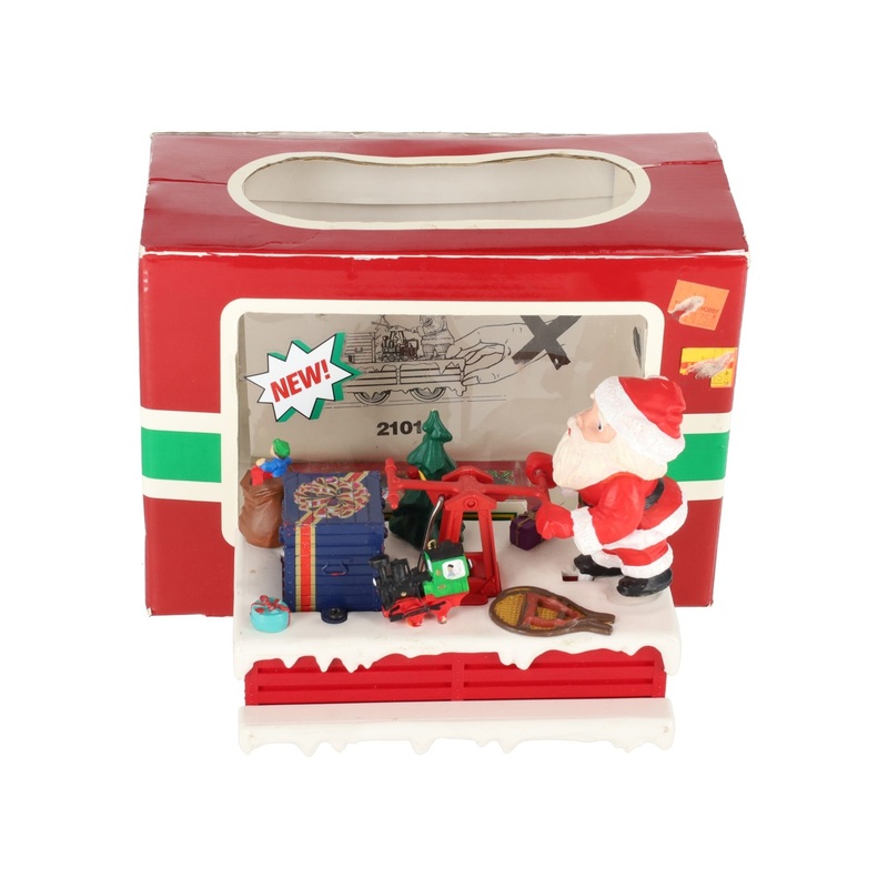 LGB 21010 G Scale Santa Claus Operating Hand Car EX/Box