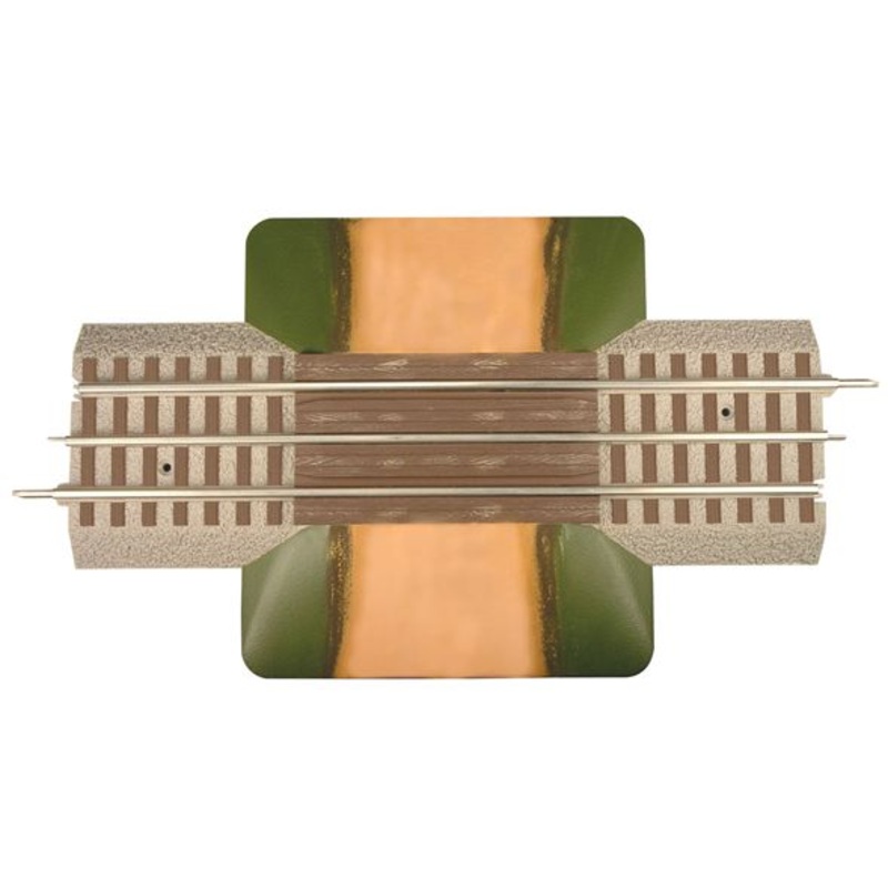 Lionel 6-12036 O Gauge FasTrack Grade Crossing (Pack of 2) EX