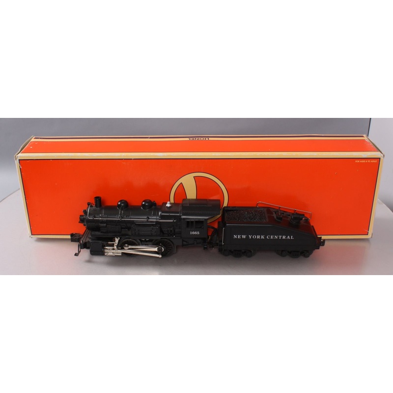 Lionel 6-18054 O New York Central 0-4-0 Steam Locomotive & Tender #1665 LN/Box