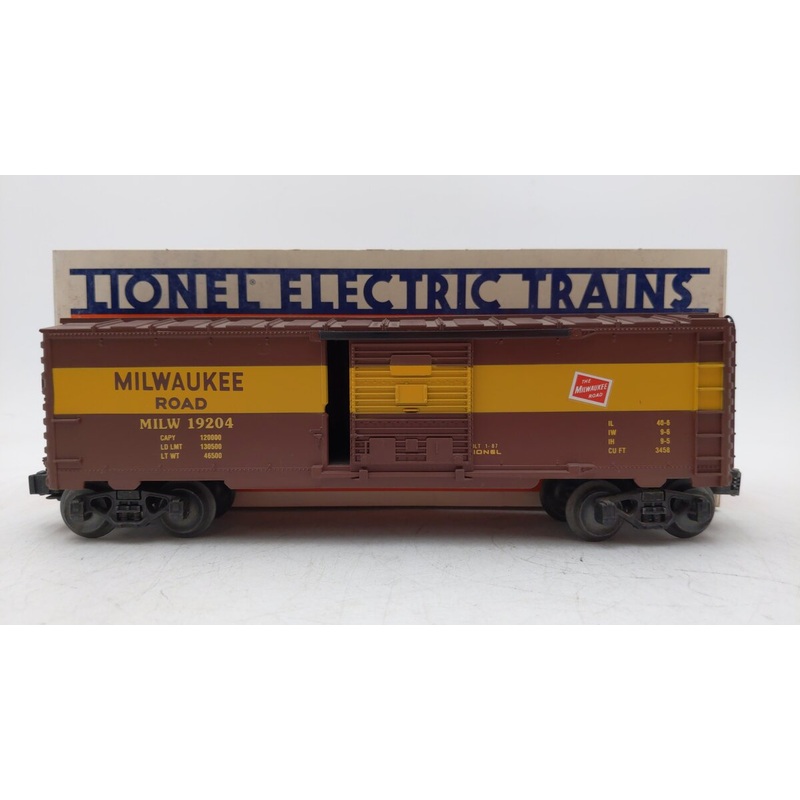 Lionel 6-19204 O Gauge Milwaukee Road Boxcar EX/Box