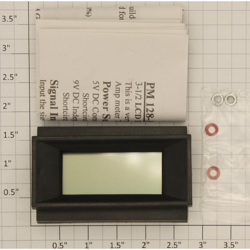 Acme PM128-E 3-1/2 LCD Digital Panel Meter – 5V DC/9V DC