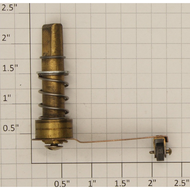 American Flyer XA12A933-L Left Side Transformer Shaft with Contact and Roller
