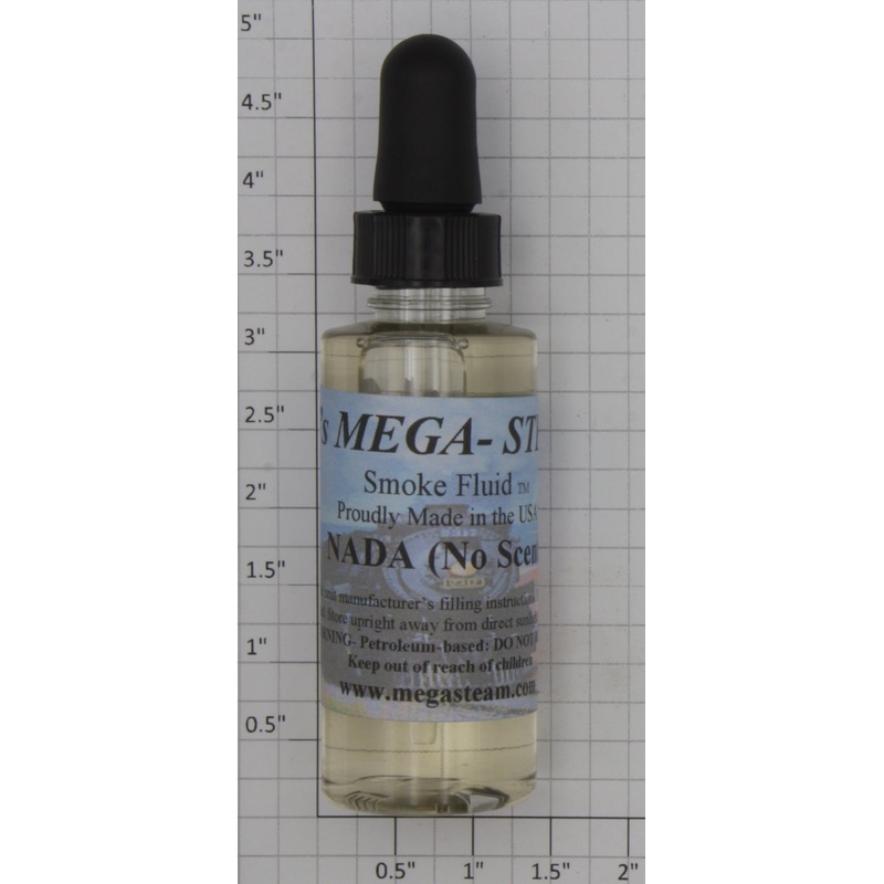 JT’s Mega Steam 108 2oz. NADA (No Scent) Smoke Fluid Bottle