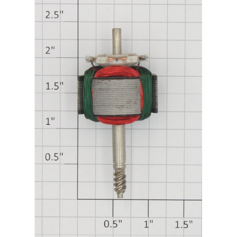 Lionel 2028-109 Motor Armature with Long Worm