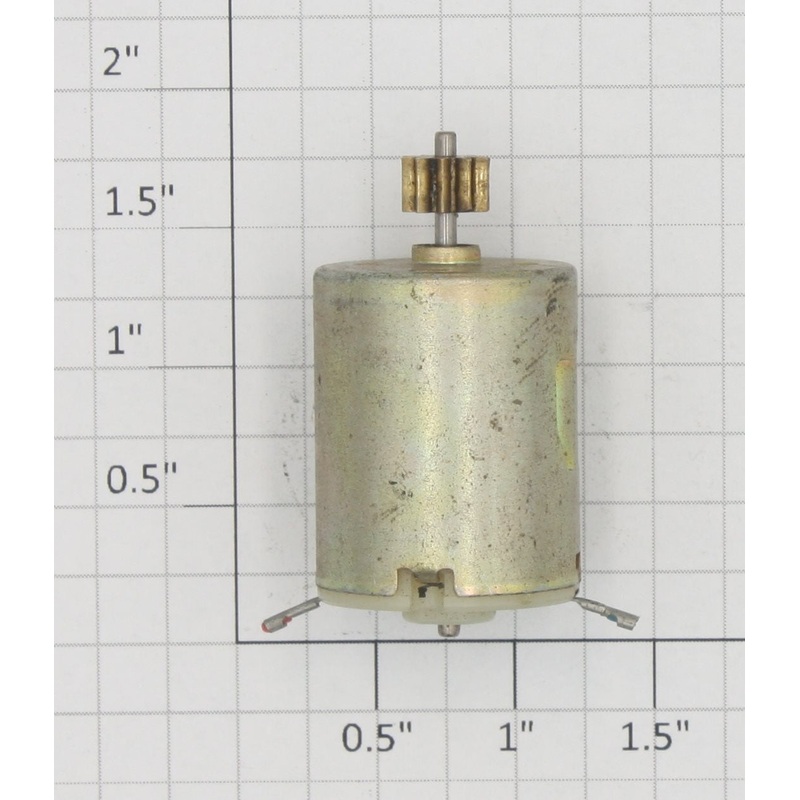Lionel 8903-120 DC Can Motor with 10-Tooth Pinion Gear