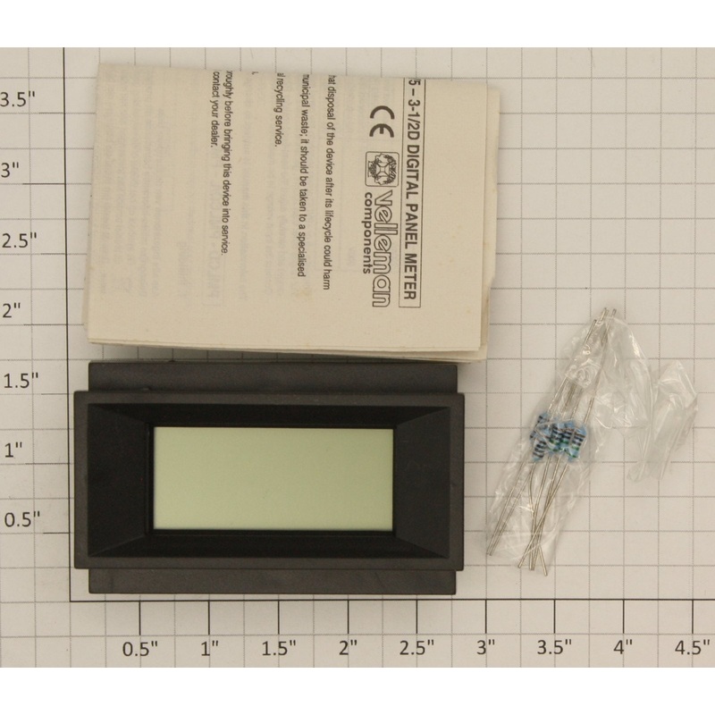 Velleman 9VDC Digital Panel Meter LCD – 9VDC