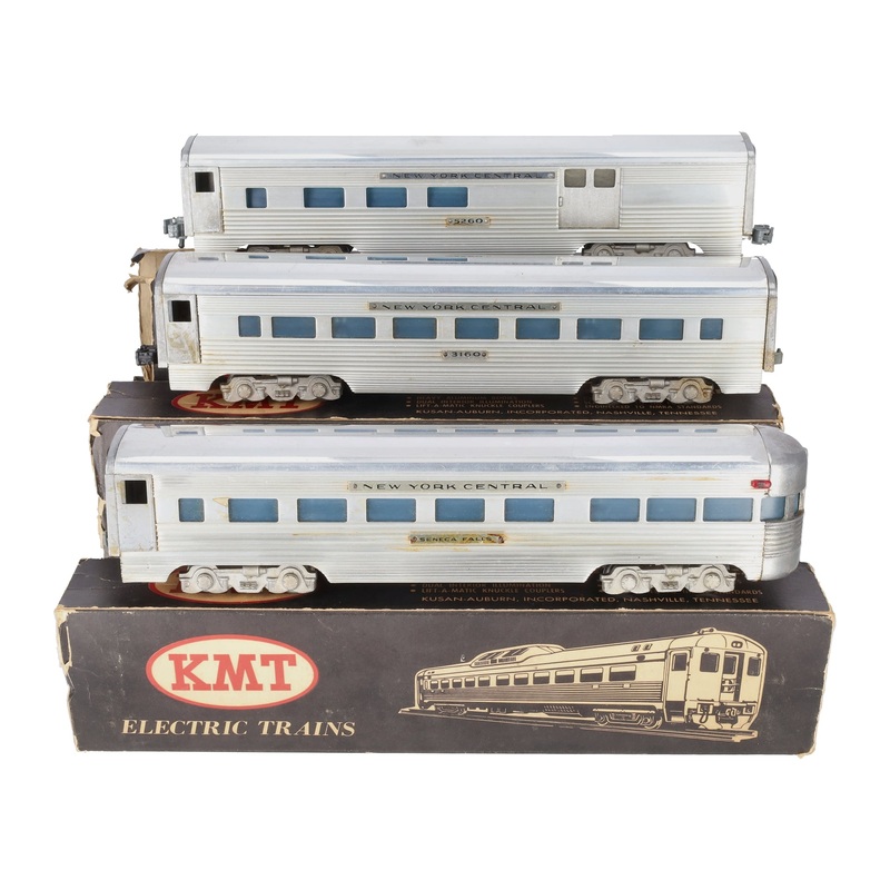 AMT Vintage O Gauge NYC Passenger Cars [3] VG