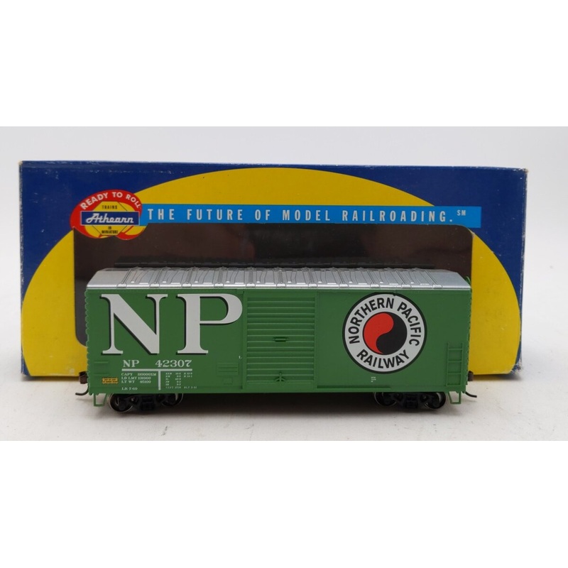 Athearn 70117 HO Scale Northern Pacific 40′ Modernized Boxcar #42307 LN/Box