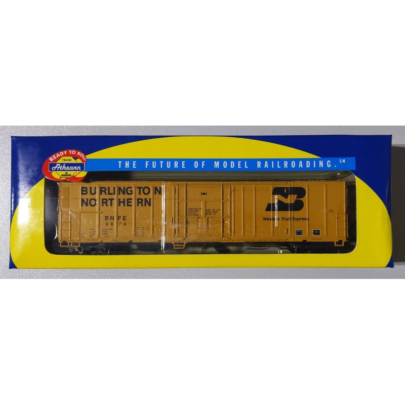 Athearn 7114 HO Scale Burlington Northern 57′ Mechanical Reefer BNFE #9674 R-T-R LN/Box