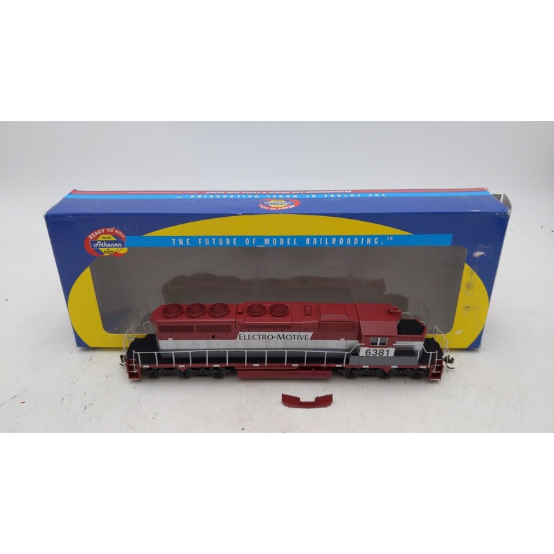 Athearn 8006 HO Electro-Motive Division Leasing SD40-2 Diesel Locomotive #6381 EX/Box