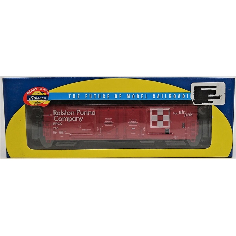 Athearn 91370 Ralston Purina 50′ Double-Plug Door Boxcar LN/Box