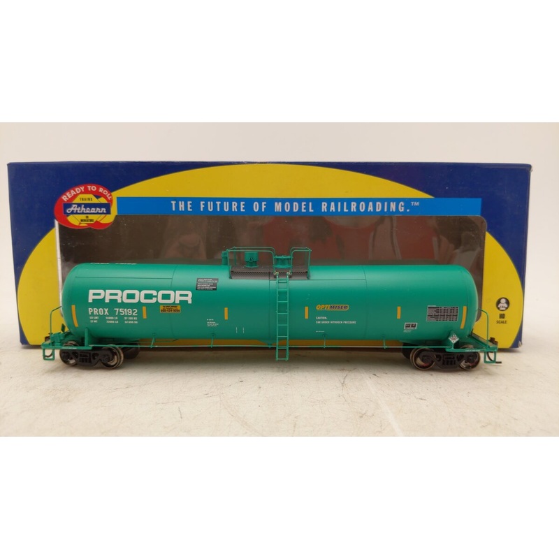 Athearn 97617 HO Scale Procor 30,000 Gallon Ethanol Tank Car #75192 EX/Box