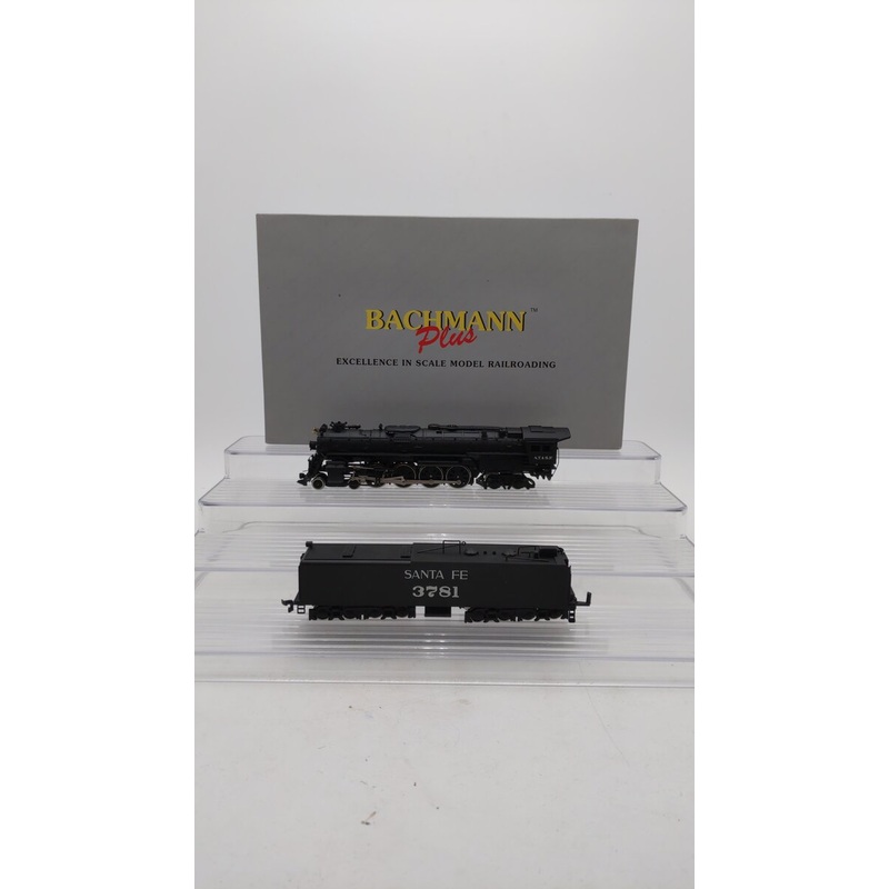 Bachmann 11320 HO Santa Fe Northern 4-8-4 Steam Locomotive w/ Tender #3781 LN/Box