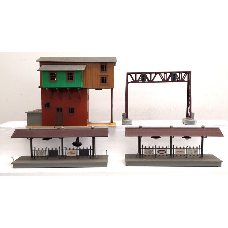 Lionel O Gauge Building & Accessories: 6-2788, 2256, 456 [4] VG