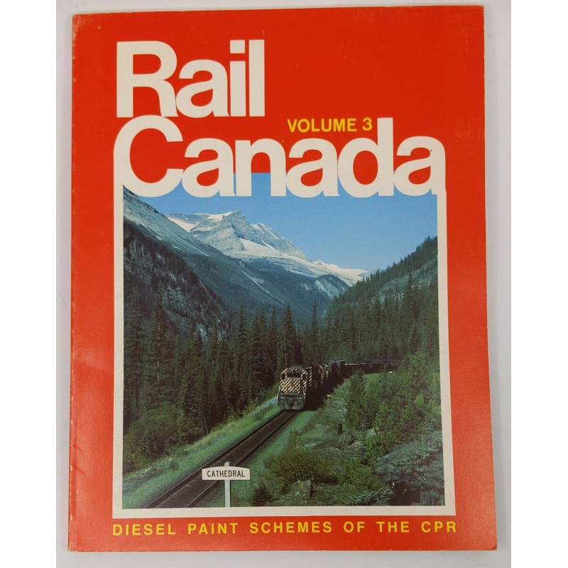 Rail Canada, Vol. 3 Paperback Book By Donald C Lewis EX