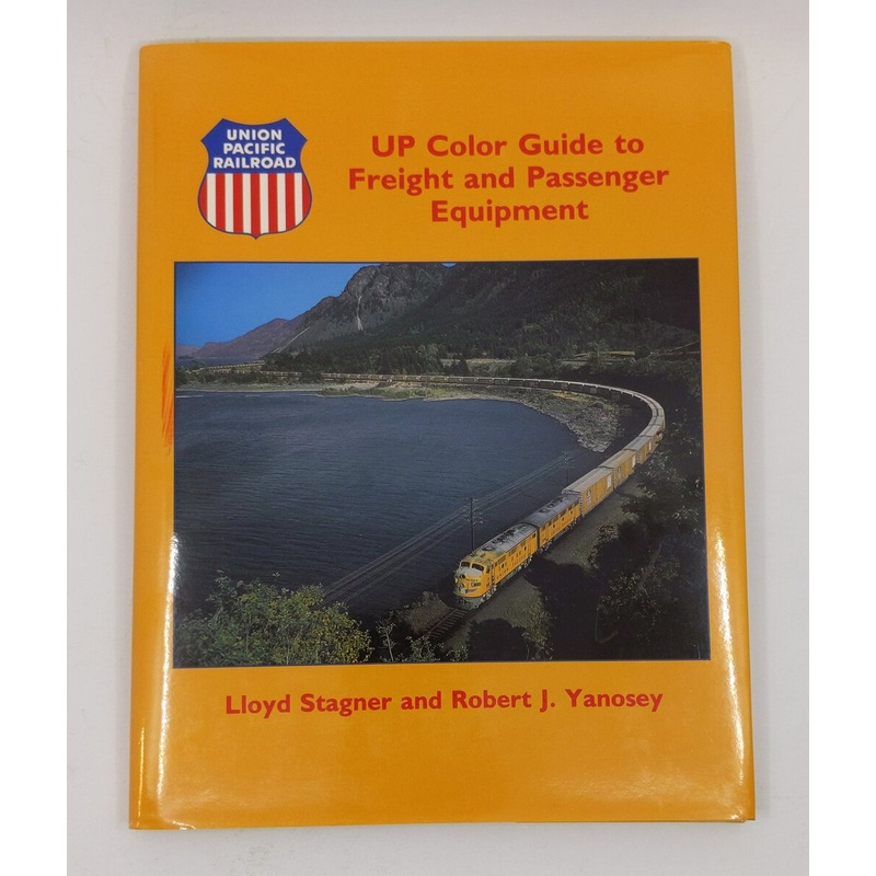 UP Color Guide to Freight and Passenger Equipment, Vol. 1 Hardcover Book VG