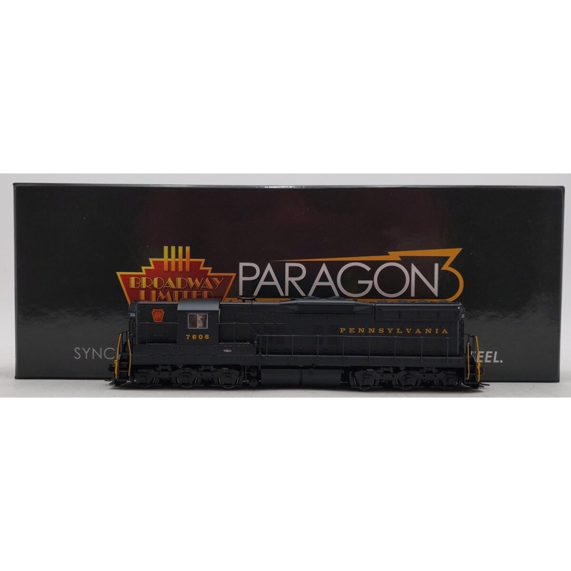 Broadway Limited 4254 HO PRR EMD SD9 #7606 w/Paragon3/DC/DCC LN/Box