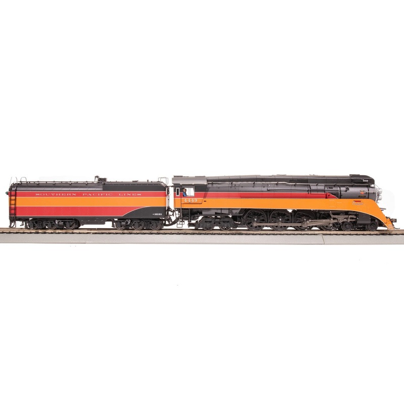 Broadway Limited 7610 HO SP Daylight GS-4 Steam Loco – Sound/DC/DCC, Smoke #4449 LN/Box