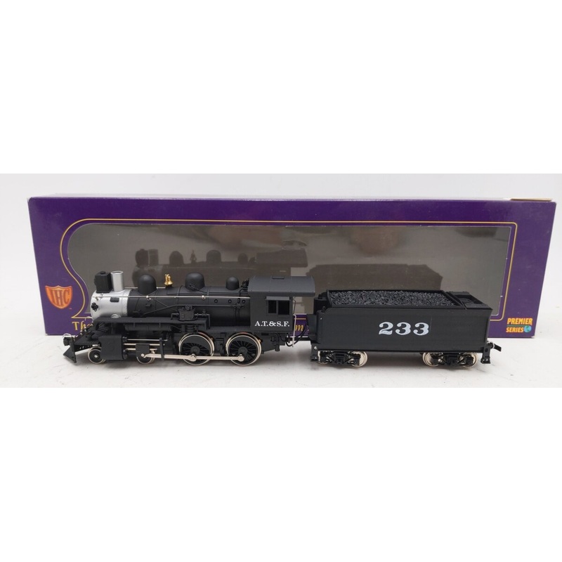 IHC M800 HO Gauge American 4-4-0 Santa Fe Steam Locomotive #233 NIB