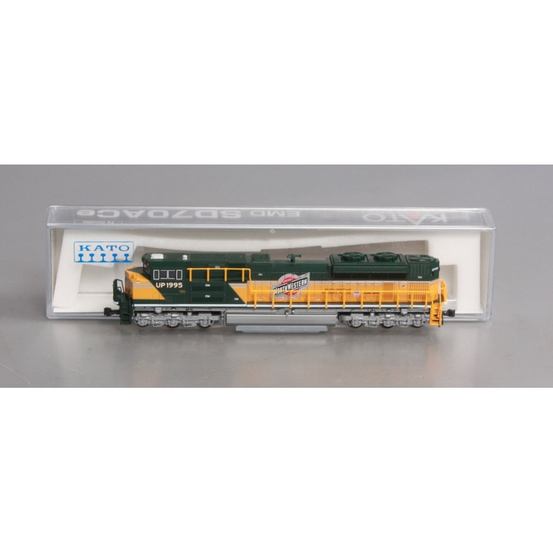 Kato 176-8407 N Scale UP Heritage/C&NW SD70ACe Diesel Locomotive #1995 LN/Box