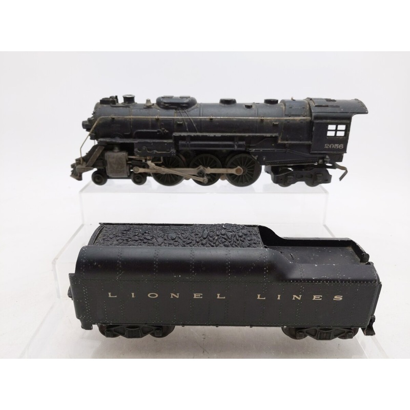 Lionel 2056 Vintage O 4-6-4 Steam Locomotive w/2046W Tender VG