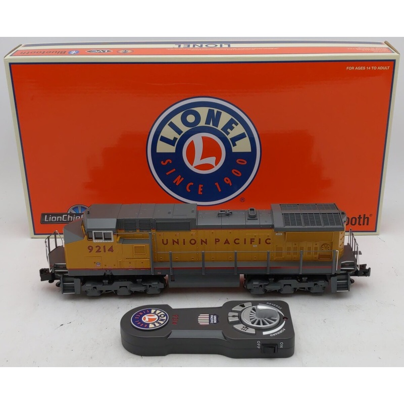 Lionel 2234210 O Union Pacific Lionchief Dash 8 Diesel Locomotive #9214 EX/Box