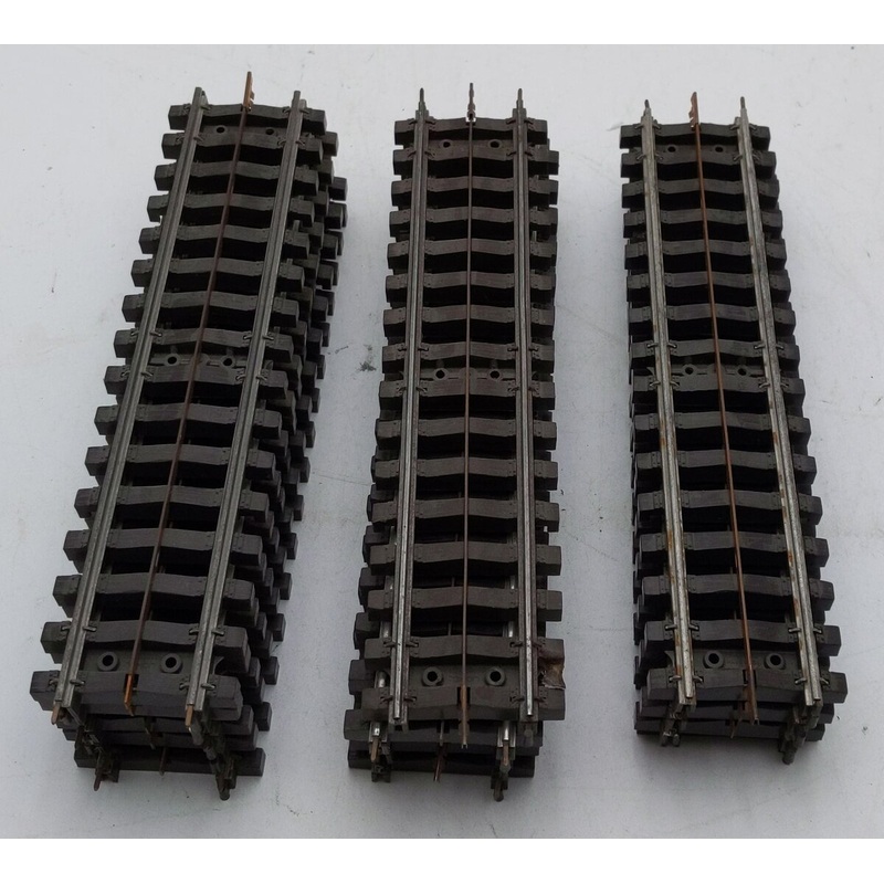 Lionel 32 Vintage Super O Straight Track Sections [14] VG