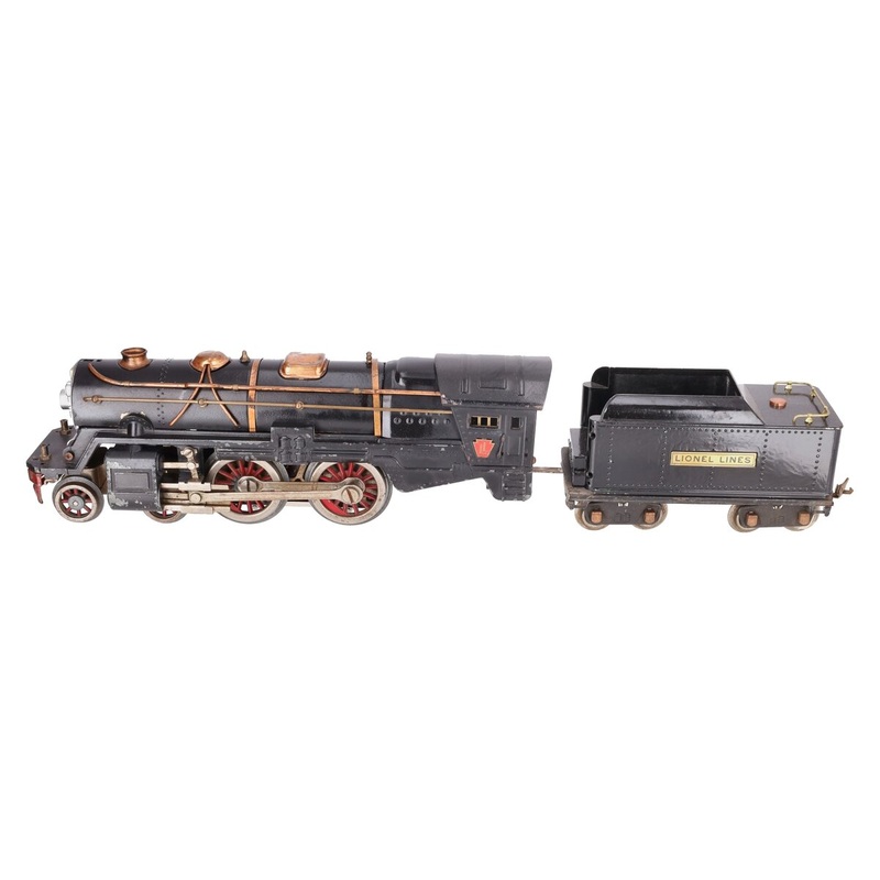 Lionel 392E Vintage Standard Gauge 4-4-2 Steam Locomotive and Tender – Repainted