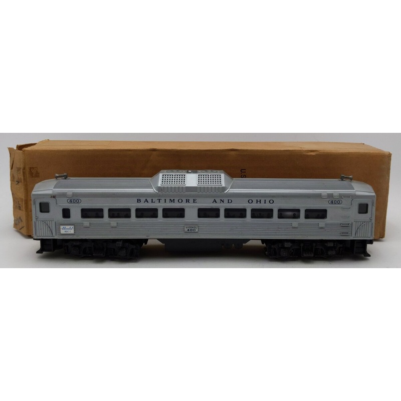 Lionel 400 Vintage O Powered Baltimore & Ohio Commuter Car/Box