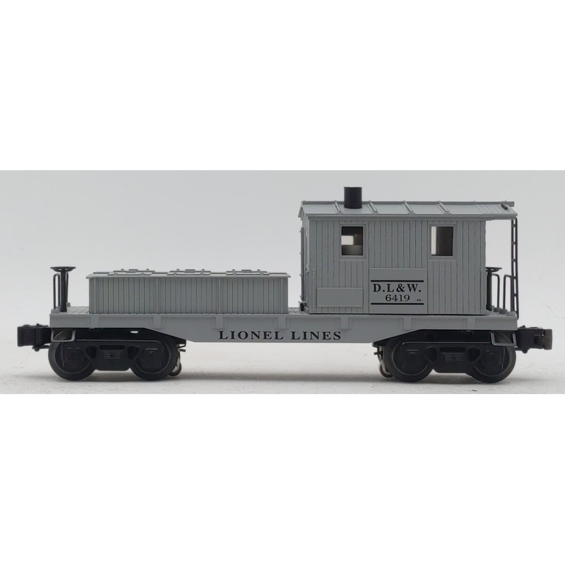 Lionel 6419 Vintage O DL&W Gray Work Caboose EX