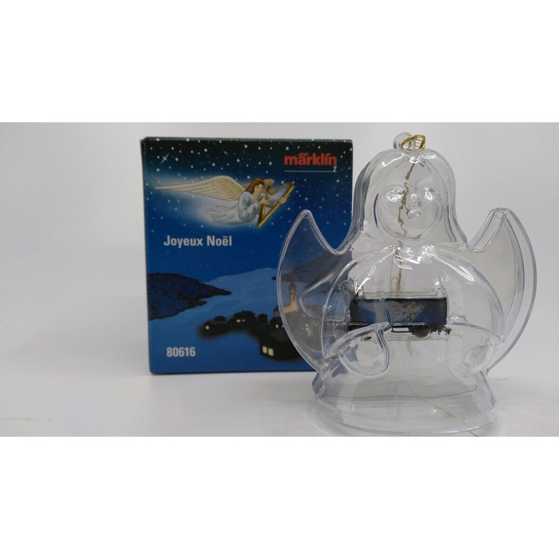 Marklin 80616 Z Christmas Ornament with Freight Car LN/Box