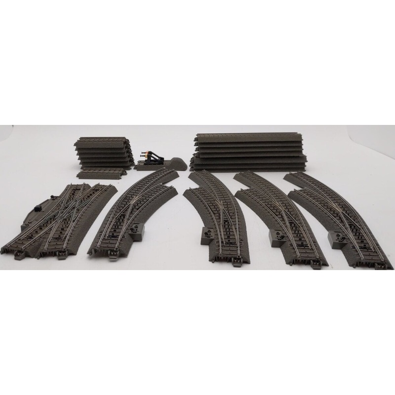Marklin HO Assorted Turns and Straight Track Sections [20] EX