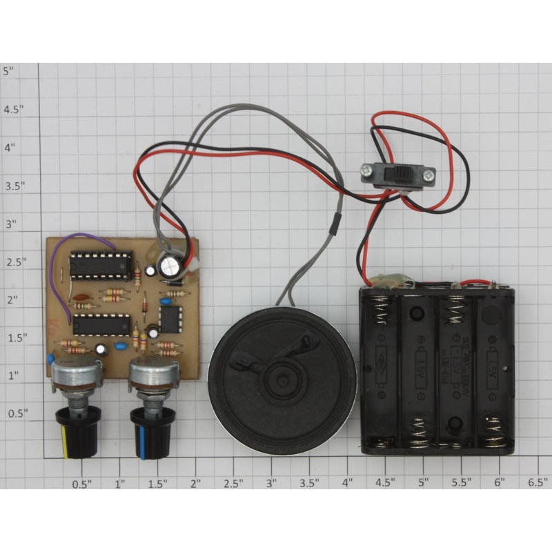 Acme 0702-9 Sound Generator System PCB Circuit Board with Speaker and Switch