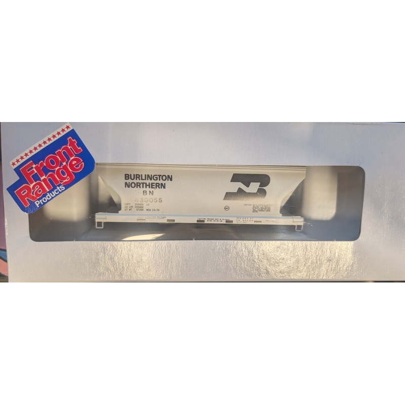 Front Range 6017 HO Burlington Northern 2 Bay Cement Car #430055