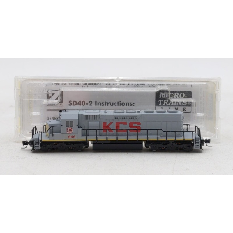 Micro-Trains 97001032 Z Scale KCS SD40-2 Powered Diesel Locomotive #646 LN/Box