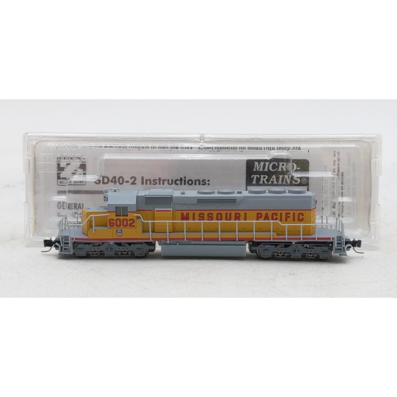 Micro-Trains 97001191 Z Missouri Pacific/UP EMD SD40-2 Diesel Locomotive #6002 EX/Box