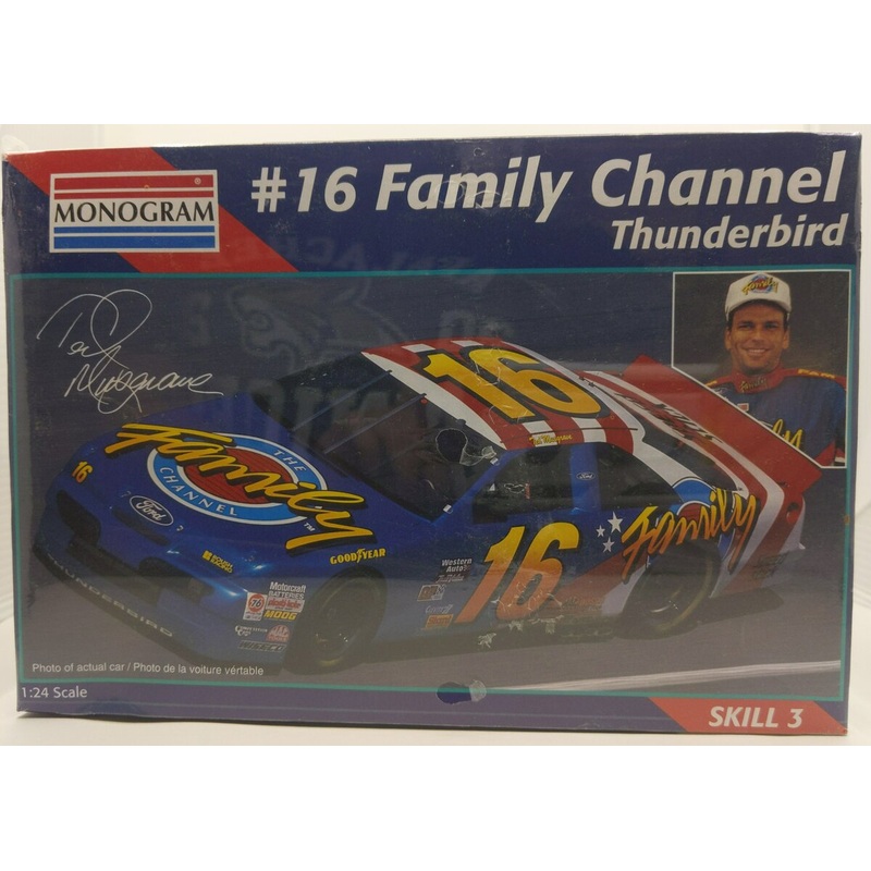 Monogram 2465 1:24 #16 Family Channel Thunderbird Model Kit