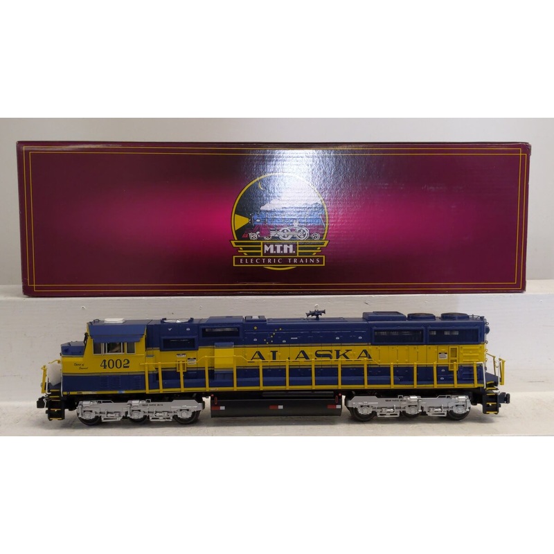 MTH 20-21196-1 O Alaska Spirit of Whittler SD70MAC Diesel Engine #4004 w/ PS3 LN/Box