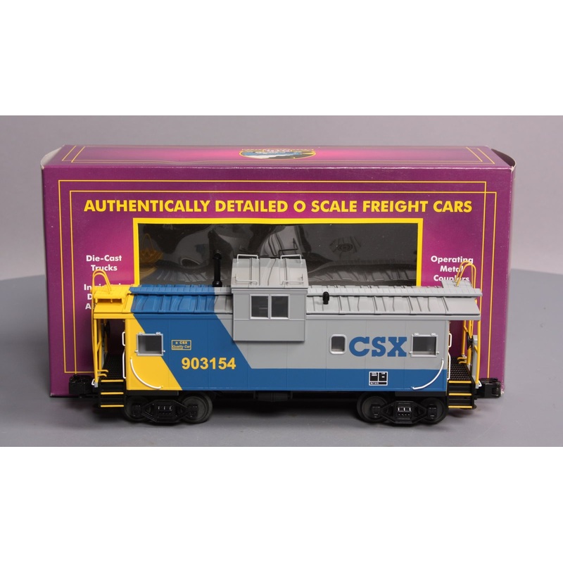 MTH 20-91118 CSX Extended Vision Caboose #903154 EX/Box