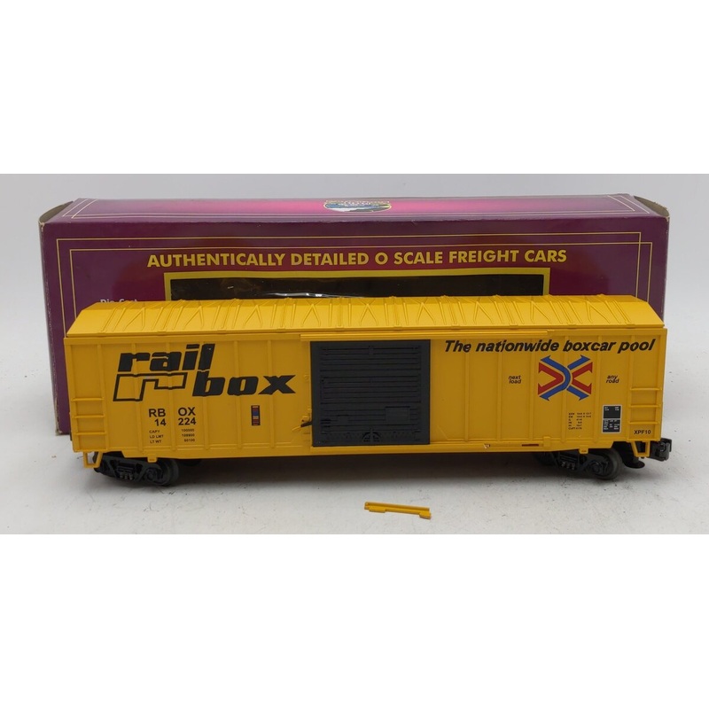 MTH 20-93169 Rail Box 50 Ft. Boxcar #14224 EX/Box